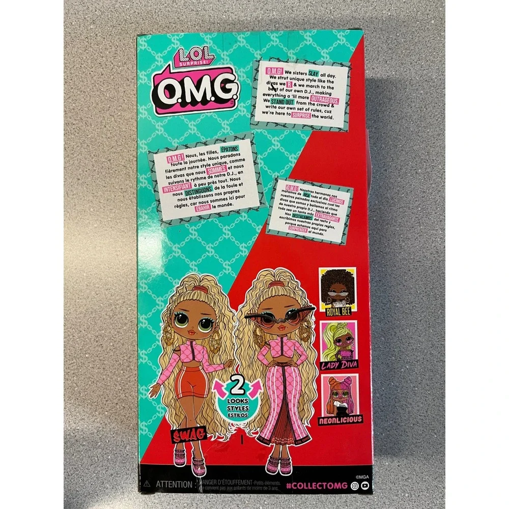 LOL Surprise OMG Swag Fashion Doll Series 1 with 2 Looks and Accessories